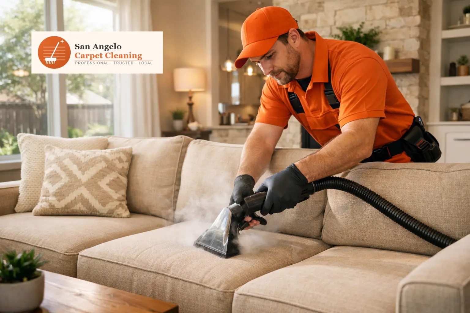 Professional sofa and upholstery cleaning service in San Angelo TX